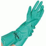 LOT DE 10 - GANT UNIVERSEL EN NITRILE 'PROFESSIONAL' XL, VERT - LA PAIRE