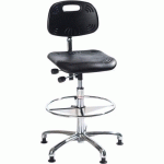 SIÈGE ATELIER CLASSIC - HAUT - PATIN - NOIR - GLOBAL PROFESSIONAL SEATING