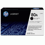 TONER NOIR 2700 PAGES CF280A - HP - MANUTAN COLLECTIVITÉS