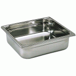BAC GASTRONORME PLEIN INOX - SANS ANSE - GN 2/3 PROFONDEUR 200 CM