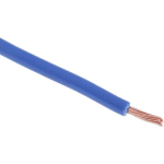 CÂBLE TRIPLE HOMOLOGATION RS PRO, BLEU, SECTION 2,5 MM² 1 KV C.C., 600 V C.A., , TRIPLE HOMOLOGATION ( PRIX POUR BOBINE DE 100 MÈTRES )