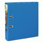 CLASSEUR À LEVIER CARTONNÉ EXACOMPTA PREM TOUCH A4 MAXI - DOS 8 CM BLEU