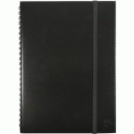 EXA-PBOOK CARNET DE PROJET VOLGA NOIR 15 X 21 CM - EXACOMPTA
