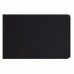 LOT DE 10 - CROK'BOOK CARNET PIQUÉ 24F 17X11CM 90G I - NOIR