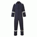 PORTWEST FR50 COMBINAISON FLAMME RÉSISTANT ET ANTISTATIQUE 350G MARINE - TAILLE XXXL - LONG