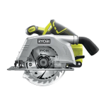 RYOBI SCIE CIRCULAIRE 18 VOLTS - LAME 165 MM