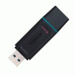 KINGSTON CLÉ USB DATATRAVELER EXODIA 64 GO USB 3.0 (USB-A) NOIR