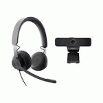 LOGITECH PERSONAL COLLABORATION KIT - ZONE WIRED & C925E - UC