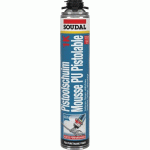 MOUSSE POLYURÉTHANE EXPANSIVE CLICK & FIX SOUDAFOAM 1K 750 ML - 1U SOUDAL
