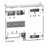 PANNEAU DE CONTRÔLE MONOPHASÉ 13 MODULES - COMPATIBLE CBE OU LINKY - RESI9 SCHNEIDER