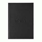 RHODIA EPURE PORTE-BLOC AVEC PORTE-CRAYON + BLOC N°12 LIGNÉ - NOIR - LOT DE 3