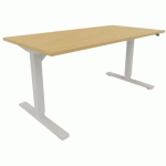 BUREAU RÉGLABLE HEAVY DUTY BASIC - 1530 MM - CHÊNE - ACTIFORCE