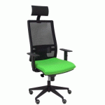 CHAISE DE BUREAU HORNA AVEC TÊTIÈRE - PISTACHE