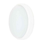 APPLIQUER 12W 6400K YUCATAN ROND IP65 BLANC 17.5X17.5X6CM 1140 LM