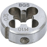 BGS TECHNIC - FILIERE M10 X 0.75 X 25 METRIQUE PAS STANDARD DE 10 X 75 CAGE DE 25.4 MM