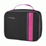 SAC REPAS ISOTHERME NOIR ET ROSE - THERMOS - NEO