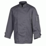 VESTE DE CUISINE MIXTE NERO MANCHES LONGUES