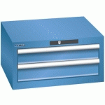 ARMOIRE BLEU CAP. 564X572X283 AVEC 2 TIR. 75KG _ 78.463.040 - LISTA