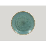 ASSIETTE COUPE PLATE ROND BLEU PORCELAINE Ø 24 CM TWIRL RAK