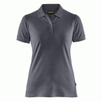POLO FEMME GRIS TAILLE XS - BLAKLADER