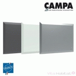 RADIATEUR ÉLECTRIQUE CAMPA REVERSO 3.0 HORIZONTAL GRIS ANTHRACITE 2000W REVD20HANTH