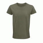 TEE-SHIRT PERSONNALISABLE COTON ORGANIQUE BIO JERSEY 150 KAKI
