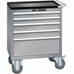 ARMOIRE GRIS PIGEON 717X572X962 AVEC 5 TIR. 75KG - LISTA