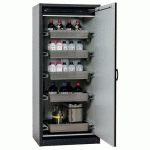 ARMOIRE SÉCURITÉ Q-CLASSIC-30 Q30.195.086.WDR GRIS/ROUGE