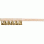 BROSSE À MAIN - MANCHE BOIS - FIL LAITON - HBFM PFERD
