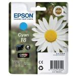 CARTOUCHE EPSON T18 C13T18024010 - CYAN - 180 PAGES