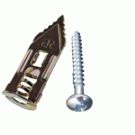 CHEVILLES À CLOUER AVEC VIS TÊTE CYLINDRIQUE GOLD - BOÎTE DE 100 ING FIXATIONS