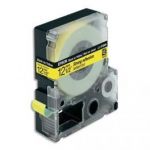 EPSON CASSETTE POUR LW-300/400/900P - LC4YBW9 ADHÉSIF FORT NOIR SUR JAUNE 12/9 C53S625409