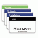 KIT 3 POUR SERRURE ÉLECTRONIQUE - CAPTURA - CARTES USERS LEHMANN