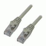 MCL IC5K99A006ASH05 CÂBLE DE RÉSEAU GRIS 0,5 M CAT6A S/FTP (S-STP) ROND