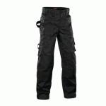 PANTALON DE TRAVAIL ARTISAN NOIR TAILLE 48C - BLAKLADER