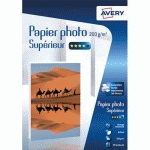PAPIER PHOTO AVERY - BRILLANT - A4 - JET D'ENCRE - 200G - 50 FEUILLES
