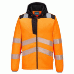 PORTWEST PW335 POLAIRE TECHNIQUE HI-VIS PW3 ORANGE/NOIR - TAILLE M