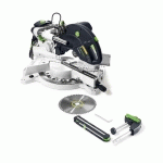 SCIE À ONGLETS RADIALE 1600W KAPEX KS 120 REB AVEC ACCESSOIRES - FESTOOL - 575302