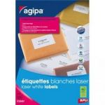 APLI-AGIPA BOÎTE DE 400 ÉTIQUETTES ADRESSE LASER BLANCHES 105X148,5MM