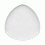 ASSIETTE PLATE SELTMANN WEIDENSKETCH, TRIANGULAIRE, 26 CM