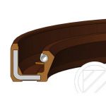 BAGUE D'ETANCHEITE FPM FORME A 65 X 90 X10 DIN 3760