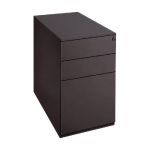 CAISSON HAUTEUR BUREAU UNIVERSAL  - ANTHRACITE -  80 CM