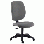 CHAISE DE BUREAU KAOLA DOSSIER HAUT COLORIS GRIS - MANUTAN COLLECTIVITÉS