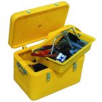 COFFRE A OUTILS 50L(SANGLE+PORTE OUTILS AMOV.