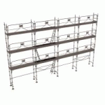 ÉCHAFAUDAGE FAÇADIER DUO-45+ - LOT 104 M2