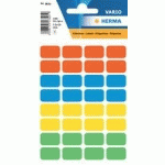 ETIQUETTE MULTI-USAGE, 12 X 34 MM, BLEU - LOT DE 12