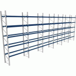 RACK 1 DÉPART + 5 SUIVANTS LXLXH 2700X17100X6000 1000KG 5 NIV - BITO
