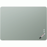 TABLEAU EN VERRE MAT 90X120CM - SAGE GREEN - COIN ARRONDI - LEGAMASTER