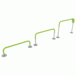 TRIPLE BARRE DE FLEXIONS H350 - H600 ET H900MM - FIXATION PLATINES - MANUTAN COLLECTIVITÉS