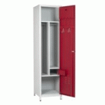 VESTIAIRE POMPIER ADAPTÉ AU PERSONNEL D
